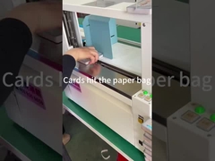 البطاقات ضربت كيس الورق