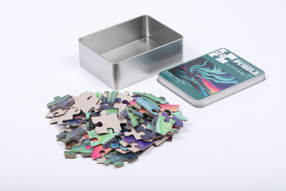 سعر جيد الورق المقوى التعليمي 100 قطعة لغز الاختراع المخصص الانترنت