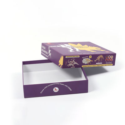 سعر جيد شعار ممزق ورق أسود خفيف الوزن صندوق هدايا للعب البطاقات الانترنت