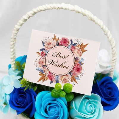 سعر جيد طباعة بطاقات تحية فريدة من نوعها بأحجام مختلفة للطباعة الانترنت