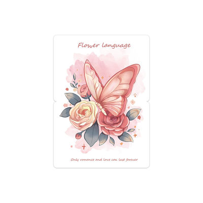 سعر جيد موضوع مختلف الفن 3D الفراشات بطاقات تحياتي 8 أوقية لألوان متنوعة الانترنت