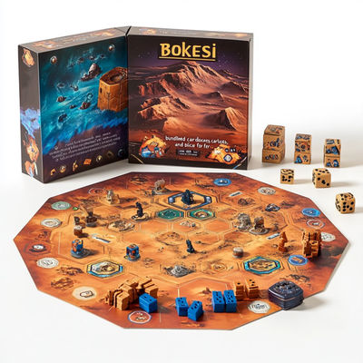 سعر جيد تصنيع الطلب الطباعة الملونة الكاملة تعليم الأطفال تجربة أفضل ألعاب اللوحة مع ألعابنا الصديقة للبيئة الانترنت