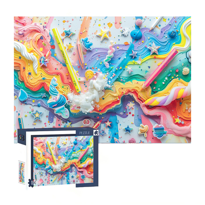 سعر جيد Educational Jigsaw Puzzle for Kids 3+ - 1000 Pieces الانترنت
